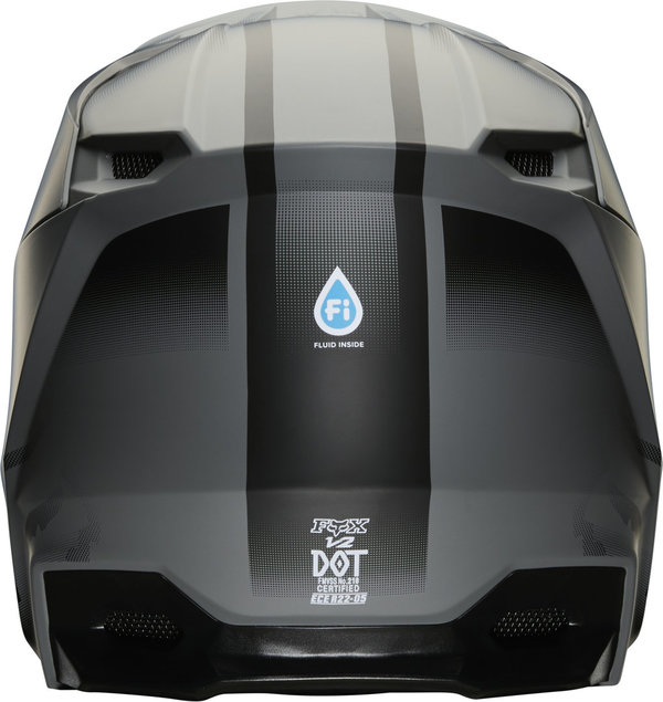 FOX V2 VLAR Helm für Kids – matt schwarz