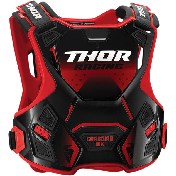 Thor Kids Brustpanzer Guardian MX Schwarz/Rot