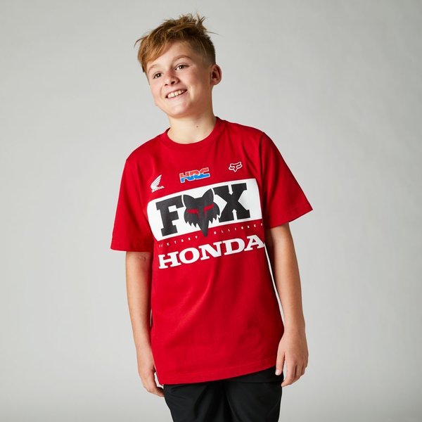 FOX - HONDA Kids T-Shirt - rot