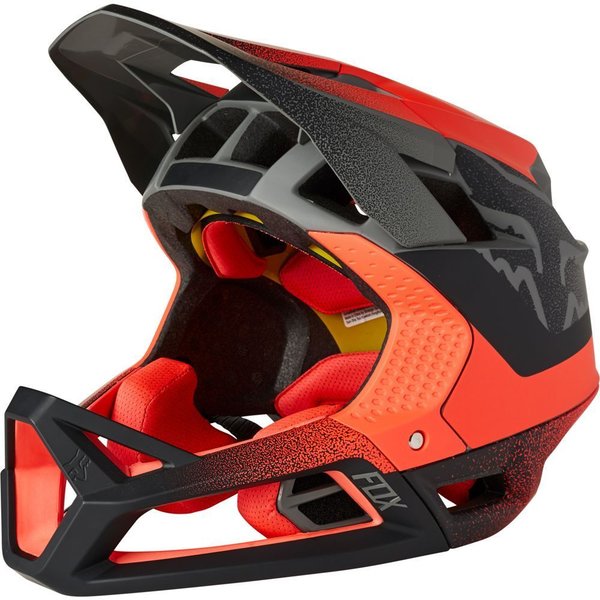 MTB PROFRAME VAPOR - Fullface MTB Helm - Red/Black