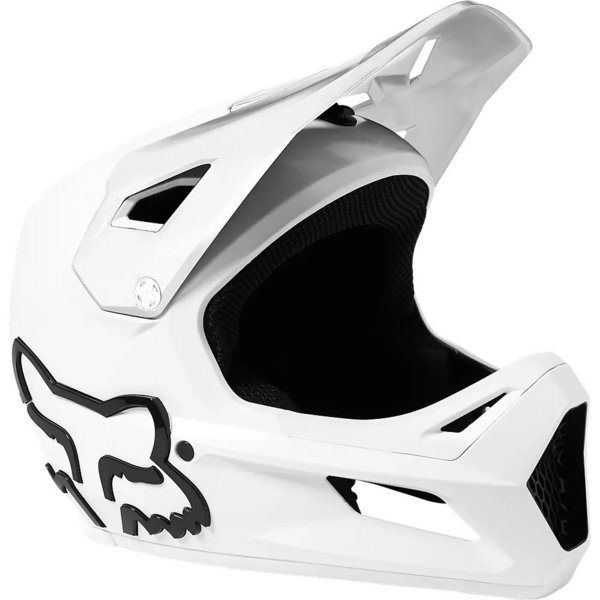 MTB RAMPAGE - Kids Fullface Helm mit MIPS - weiß